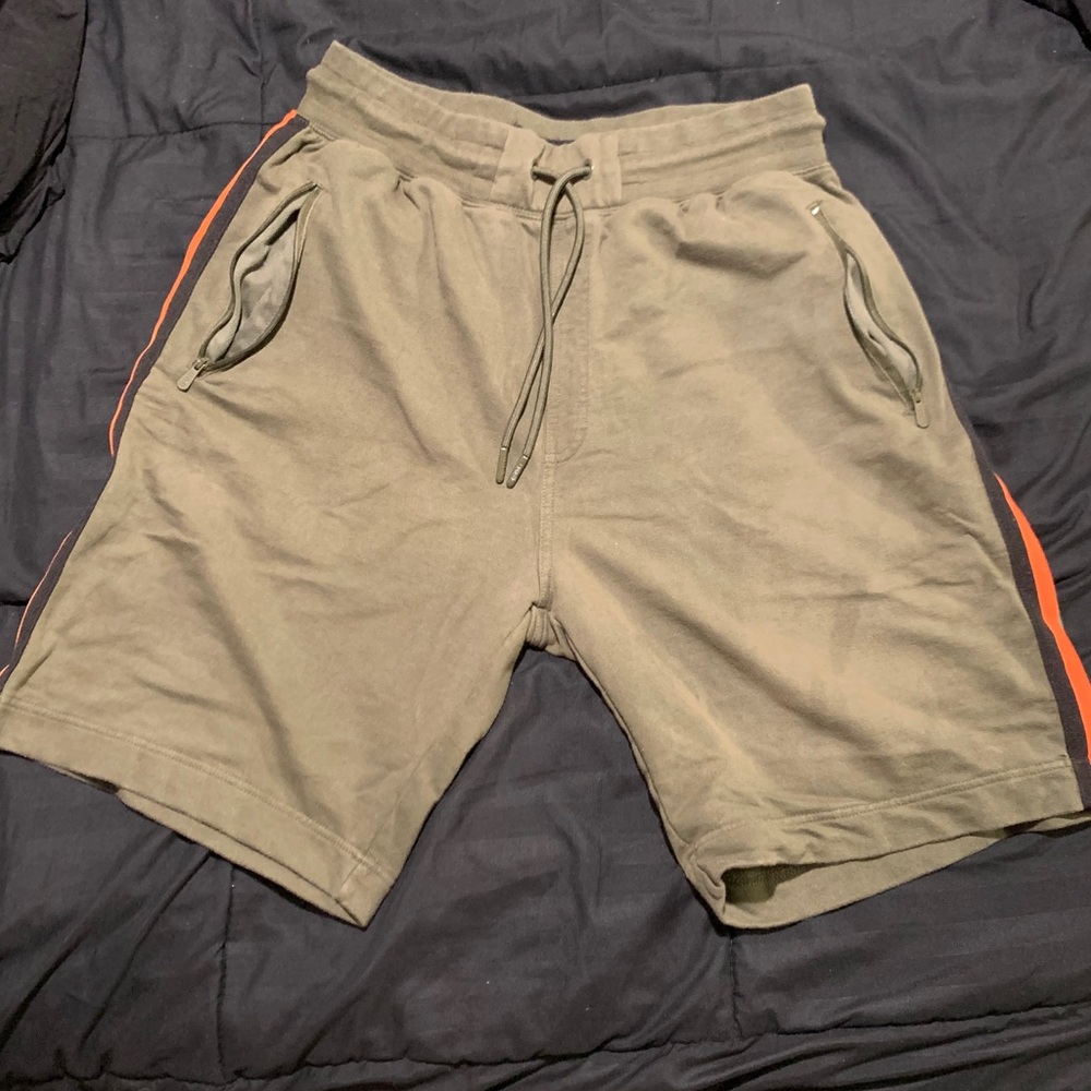 CSG Sweat Short Size XXL Green/Orange